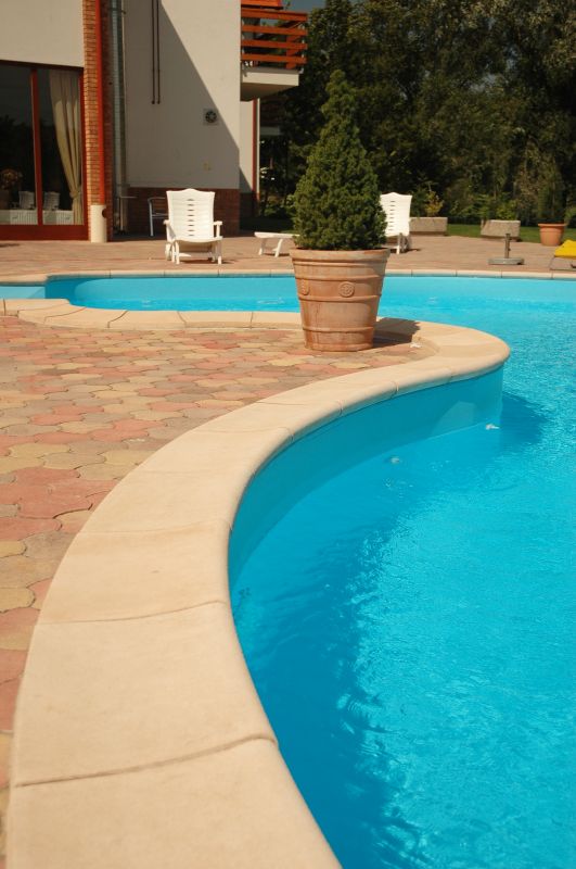 Outdoor Pool Paving